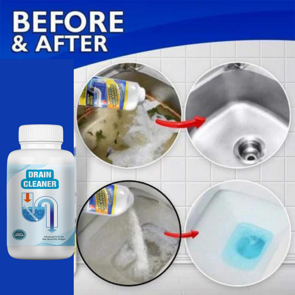 Powerful Drainage, Sinks & Pipes Blockage Removal Powder(BUY 1 GET 1 FREE)