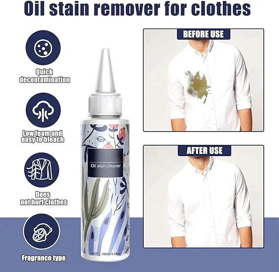 CLOTHES OIL STAIN REMOVER