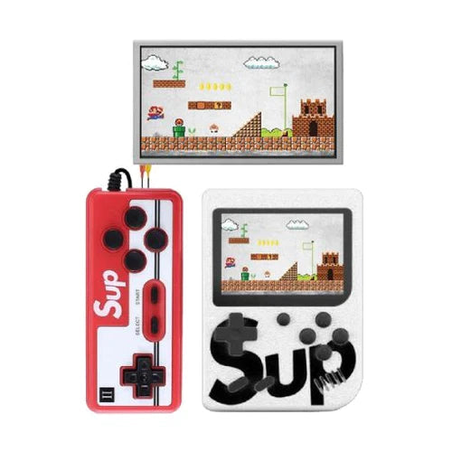 SUP Retro Game Box Console Handheld Dual Controller 400 In 1 Games