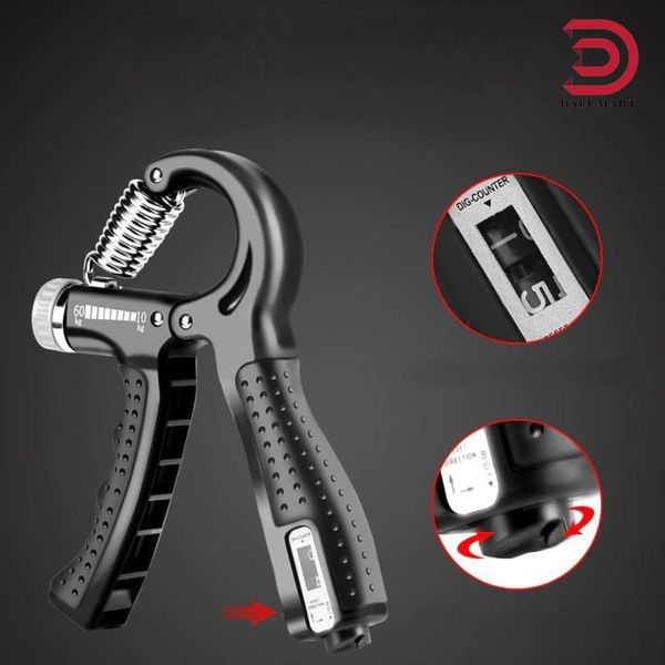 R-Shape Adjustable Hand Grip Sports Strength