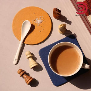 Double Sided Leather Coaster