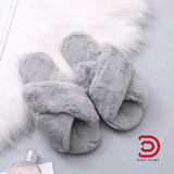 Faux Fur Slippers