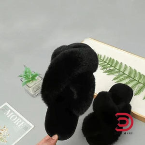 Faux Fur Slippers