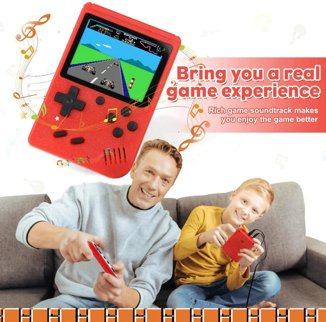 SUP Retro Game Box Console Handheld Dual Controller 400 In 1 Games