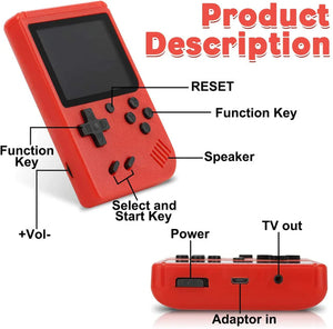SUP Retro Game Box Console Handheld Dual Controller 400 In 1 Games