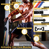 Portable Resistance Bands With Handles, Resistance Tubes