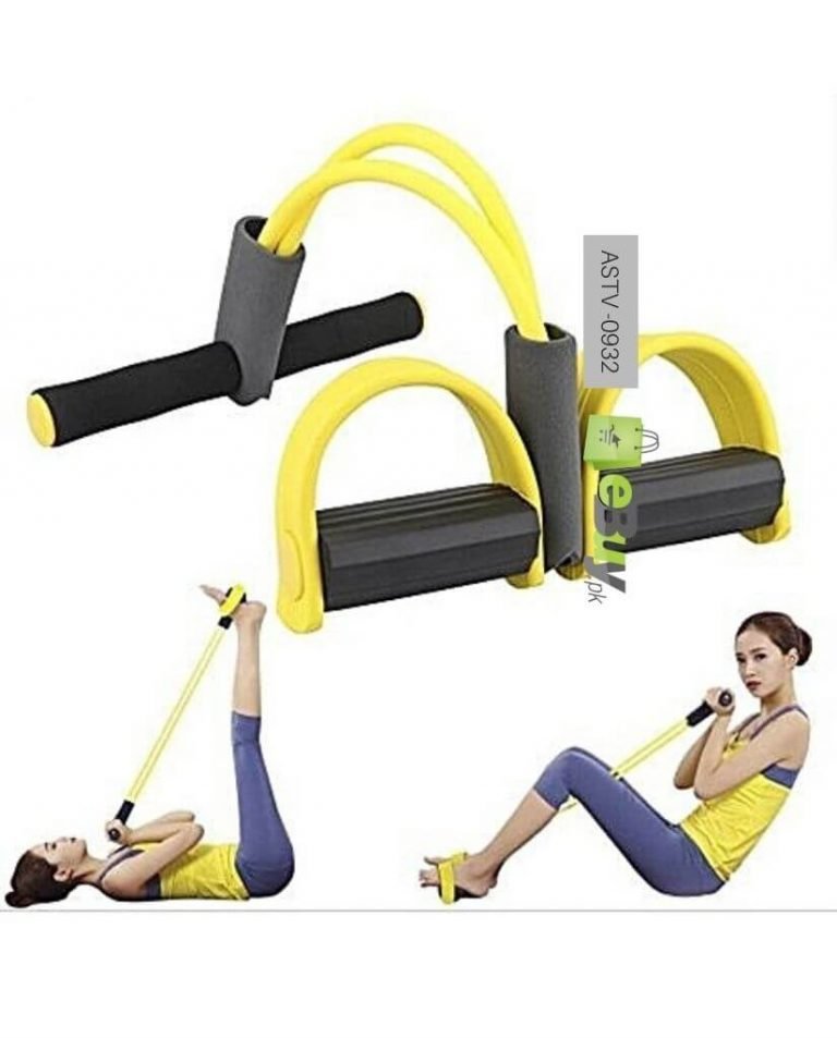 Rubber Pull Tummy Trimmer Abs Exerciser