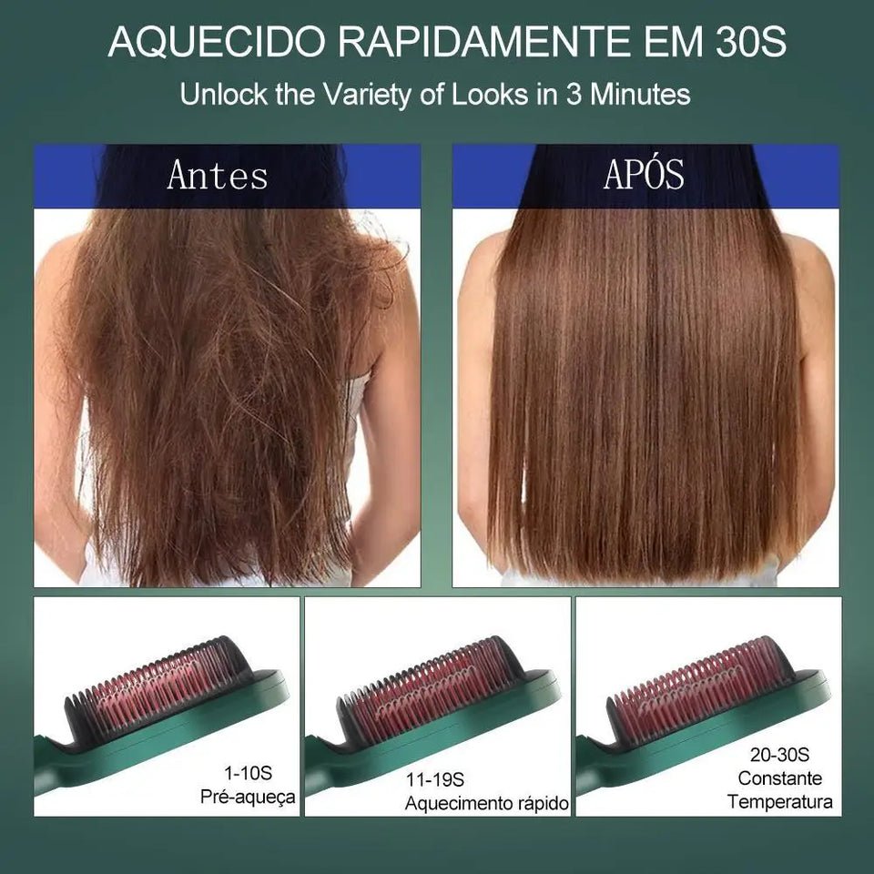 Hair Straightener Brush