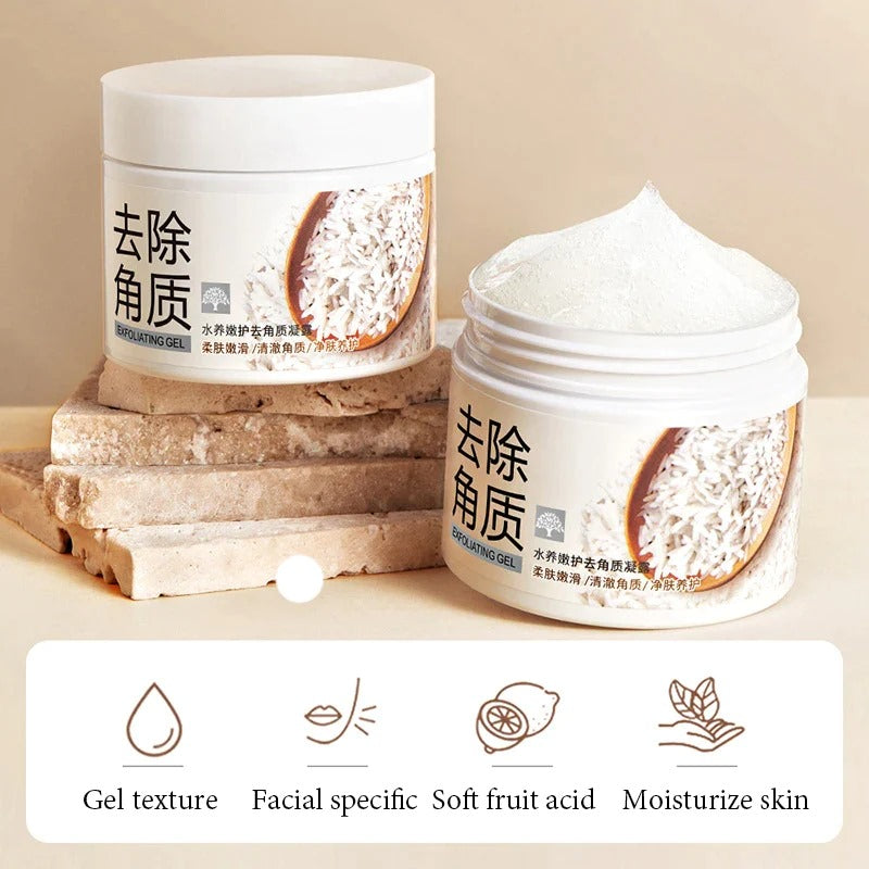BIOAQUA WHITE RICE FACE EXFOLIATING GEL