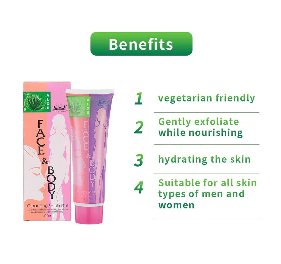 EXFOLIATING FRUIT FACE BODY SCRUB