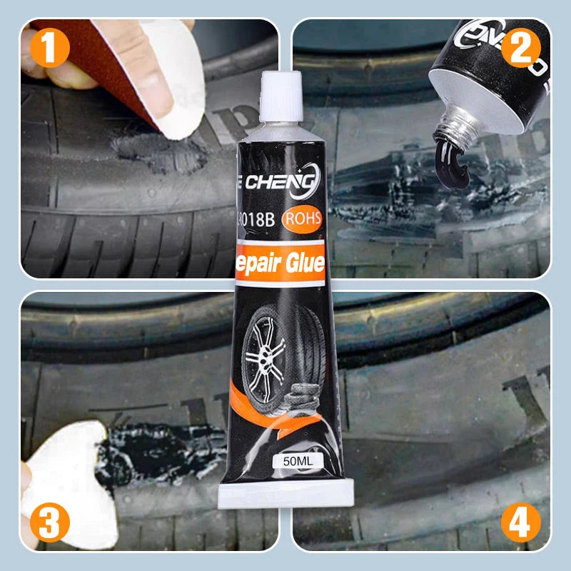 Waterproof & High Temperature Resistant Tire Repair Glue(BUY 1 Get 1 FREE)