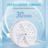 MINI WASHING MACHINE PORTABLE ULTRASONIC TURBINE WASHER