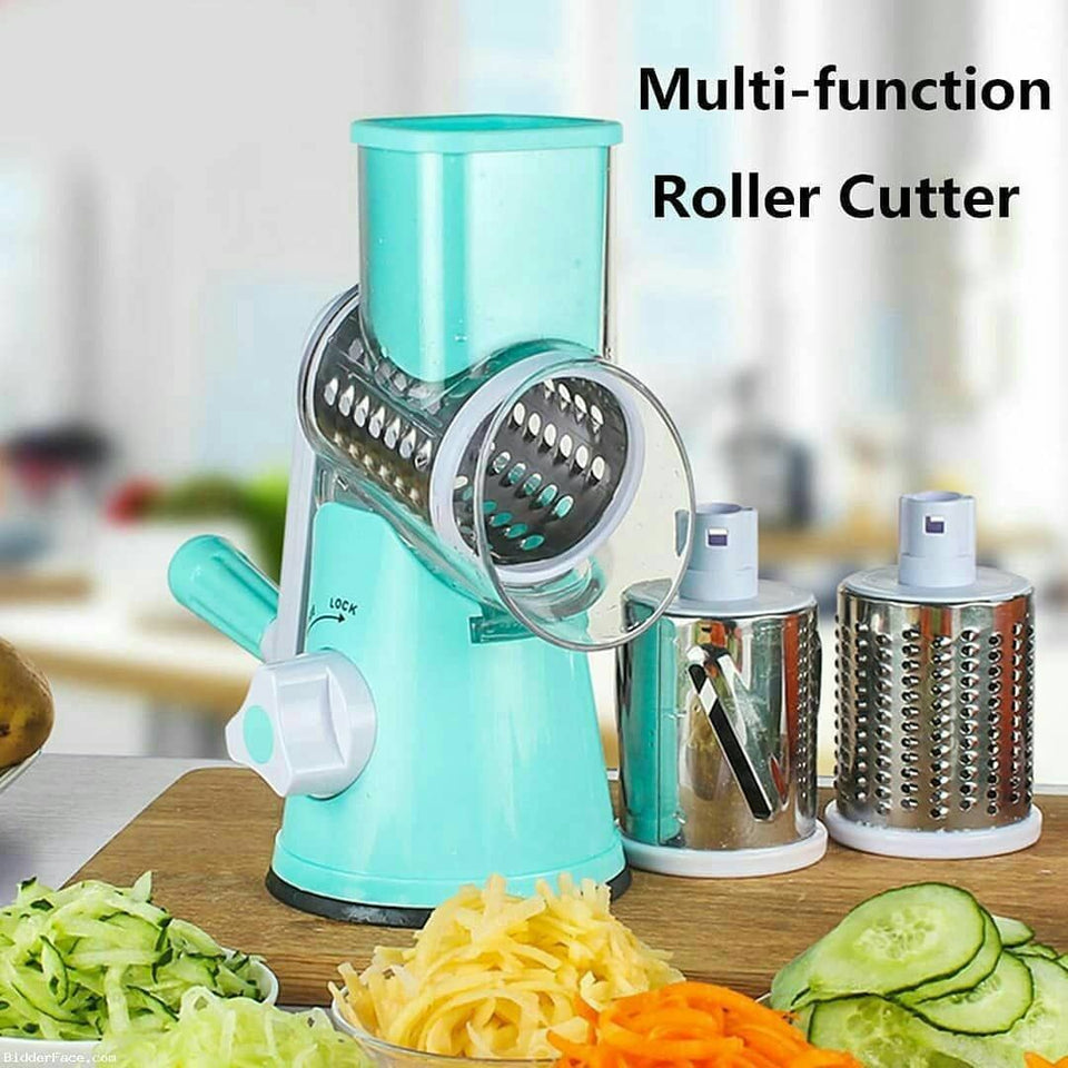 TABLE TOP DRUM GRATER VEGETABLE CUTTER