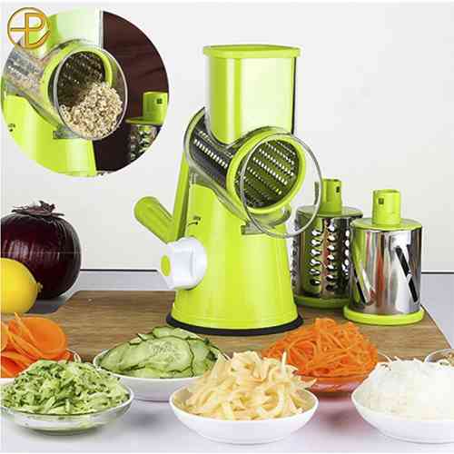 TABLE TOP DRUM GRATER VEGETABLE CUTTER
