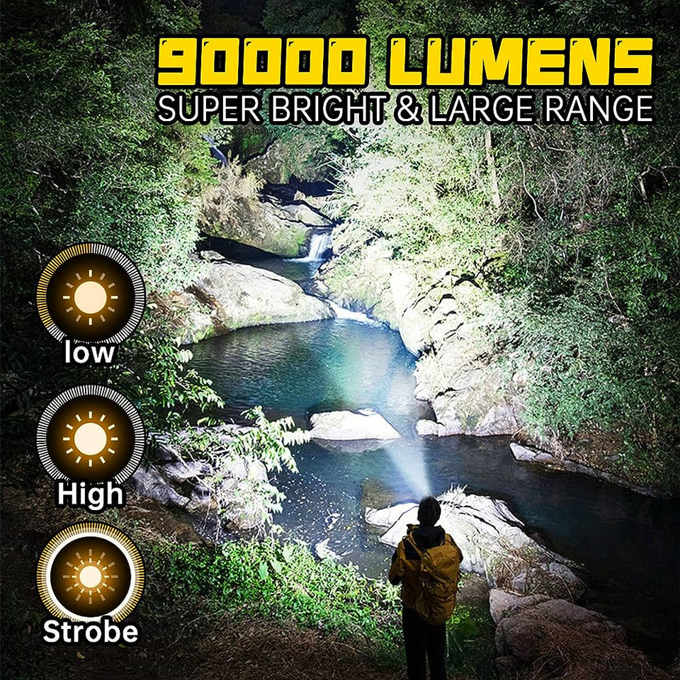 HIGH POWER LED POWERFUL FLASHLIGHT