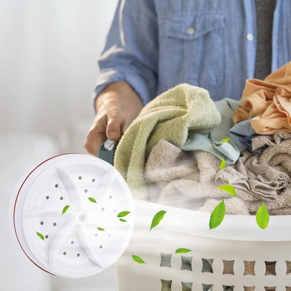 MINI WASHING MACHINE PORTABLE ULTRASONIC TURBINE WASHER